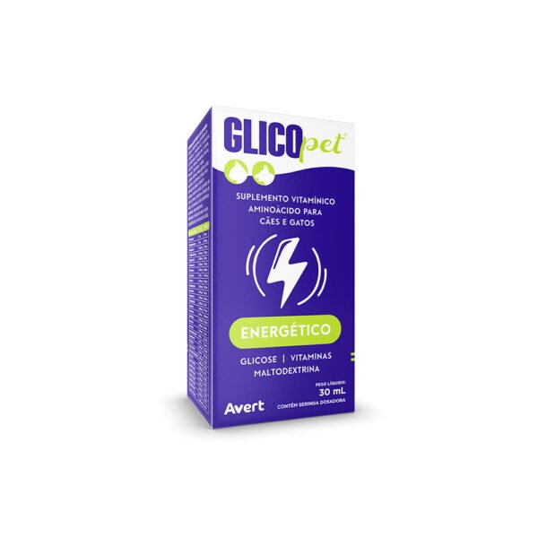 Glicopet Suplemento Vitamínico Avert para Cães e Gatos 30 ml