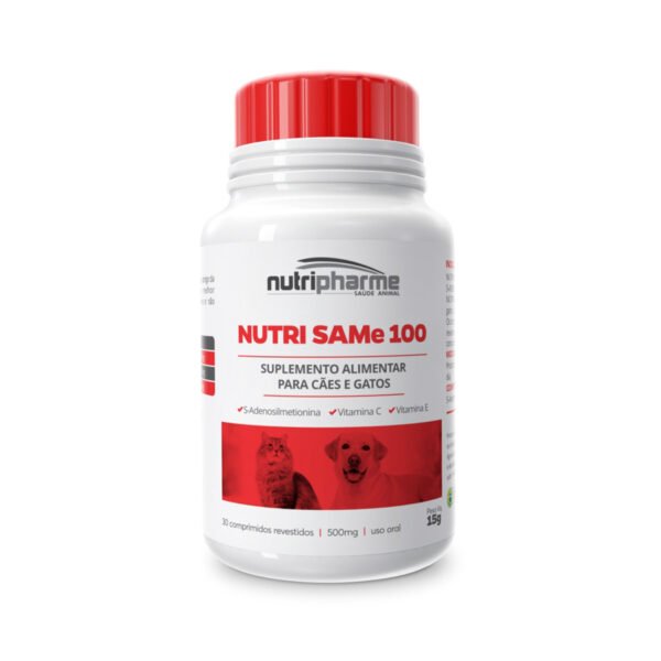 Nutri Same 100 para Cães e Gatos - 30 Comprimidos