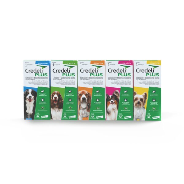 Credeli Plus Antipulgas, Carrapatos e Vermes para Cães de  22 a 45 kg - Image 2