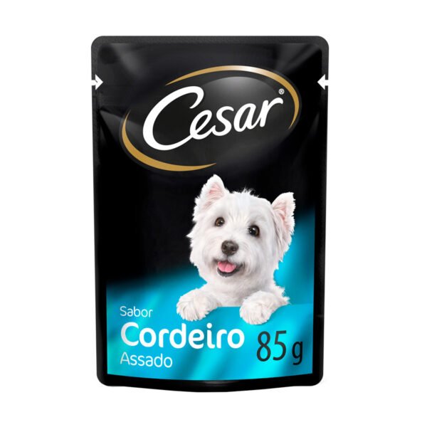 Cesar Sachê Cordeiro para Cães Adultos 85 g