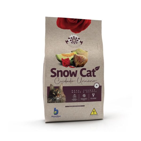 Ração Snow Cat Flores Cuidado Urinário para Gatos Castrados 10kg