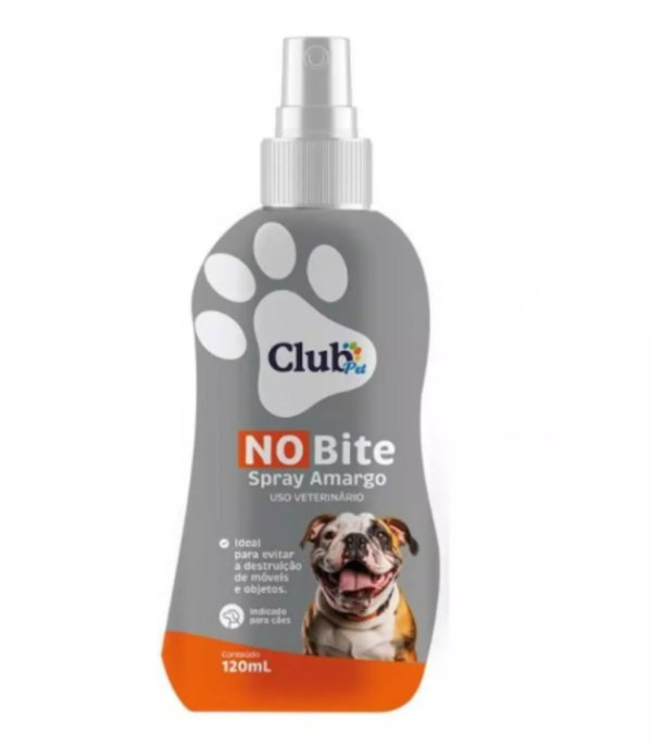 Spray Amargo No Bite 120ml Club Pet
